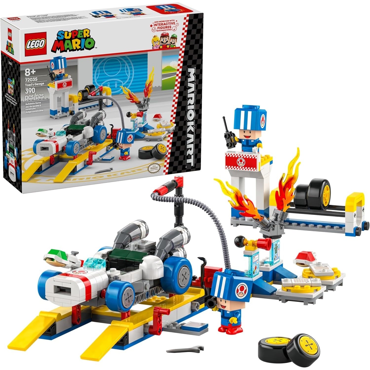 LEGO: Super Mario [Mario Kart - Toad's Garage #72035] LEGO LEGO