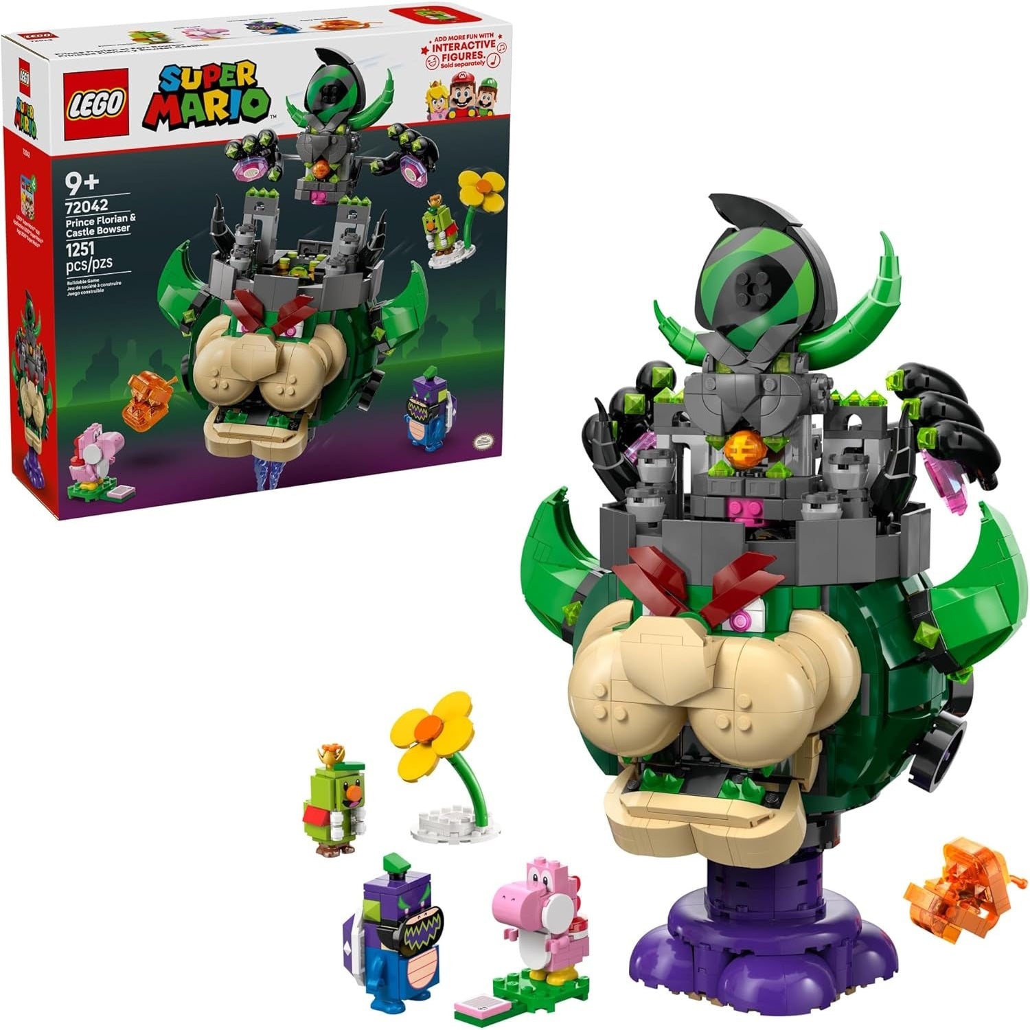 LEGO: Super Mario [Prince Florian & Castle Bowser #72042] LEGO LEGO