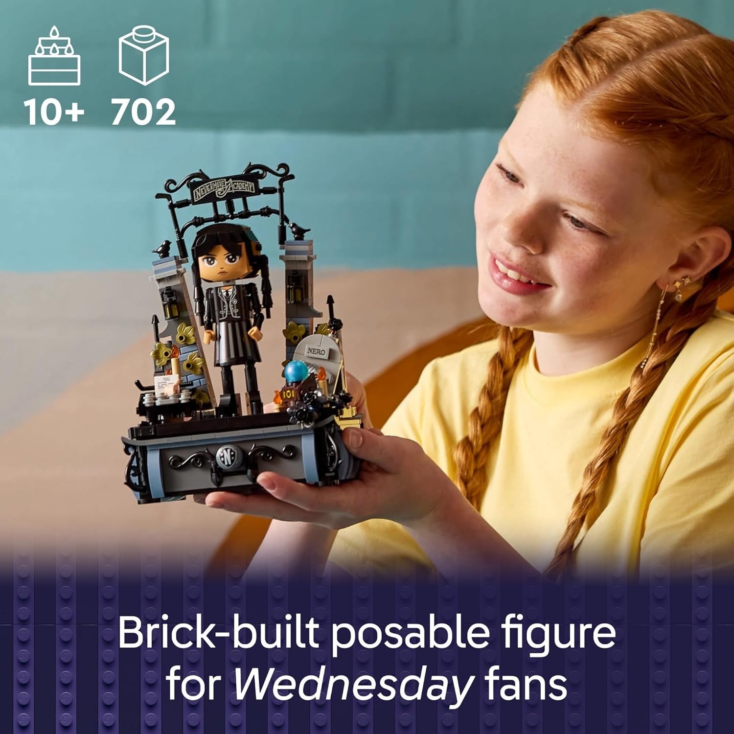 LEGO: Wednesday [Wednesday Addams Figure #76780] LEGO LEGO