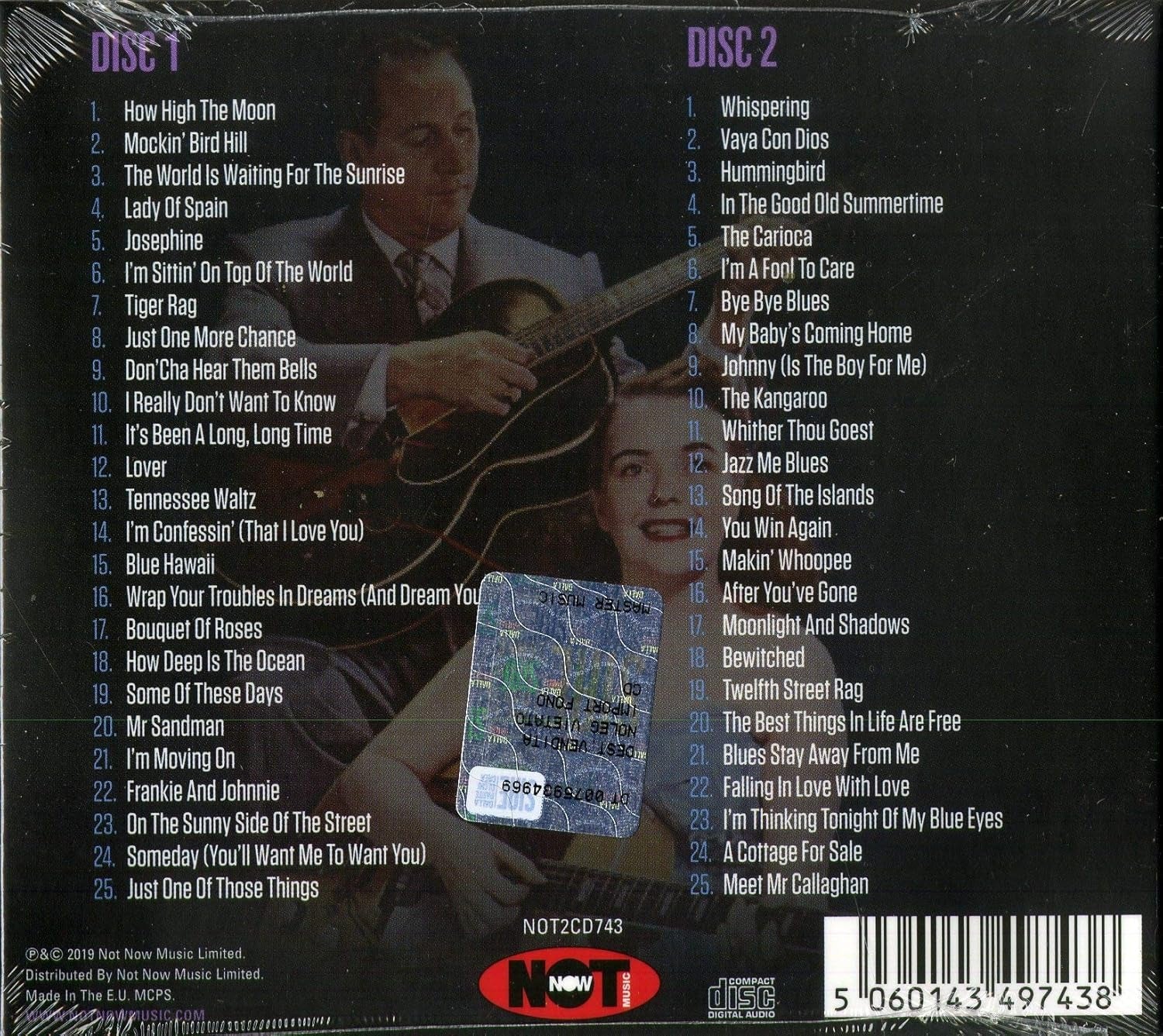 Les Paul and Mary Ford: The Very Best Of - 2CD Set [Audio CD] Audio CD/Vinyl Not Now Music