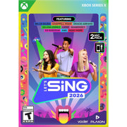 Let’s Sing 2026 + 2 Mics [Xbox Series X] Xbox Series X Video Game Plaion