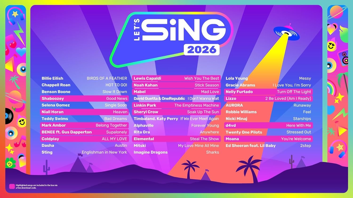 Let’s Sing 2026 + 2 Mics [Xbox Series X] Xbox Series X Video Game Plaion