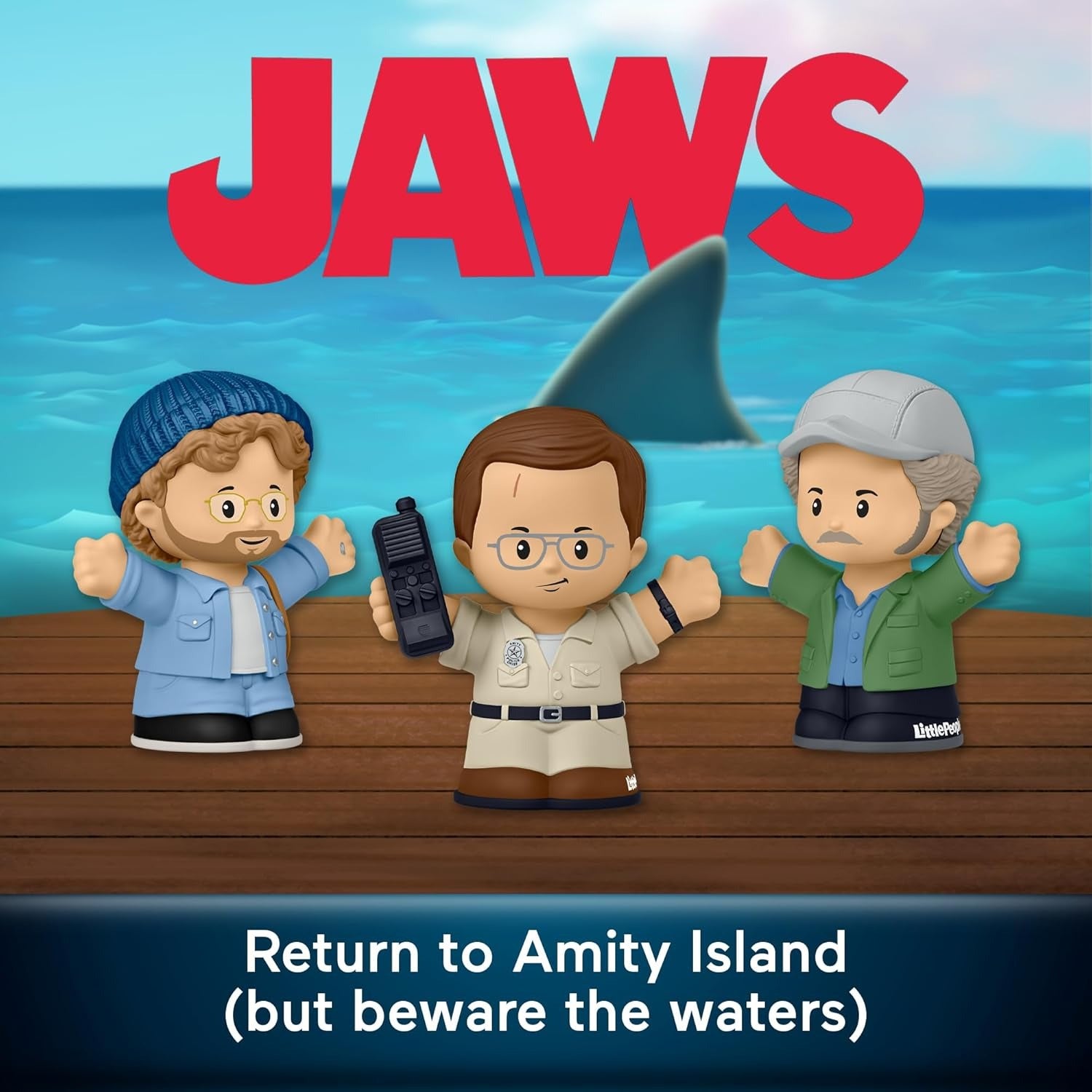 Little People Collector: Jaws Movie Special Edition Set Toys & Games Fisher Price