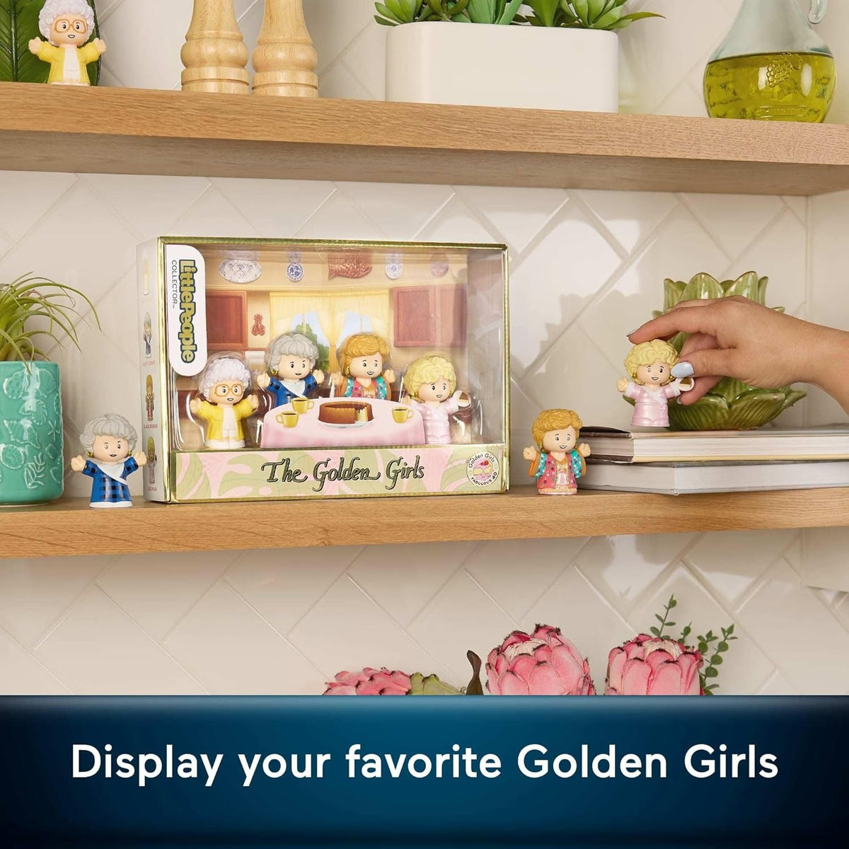 Little People Collector: The Golden Girls Late Night Cheesecake Toys & Games Fisher Price