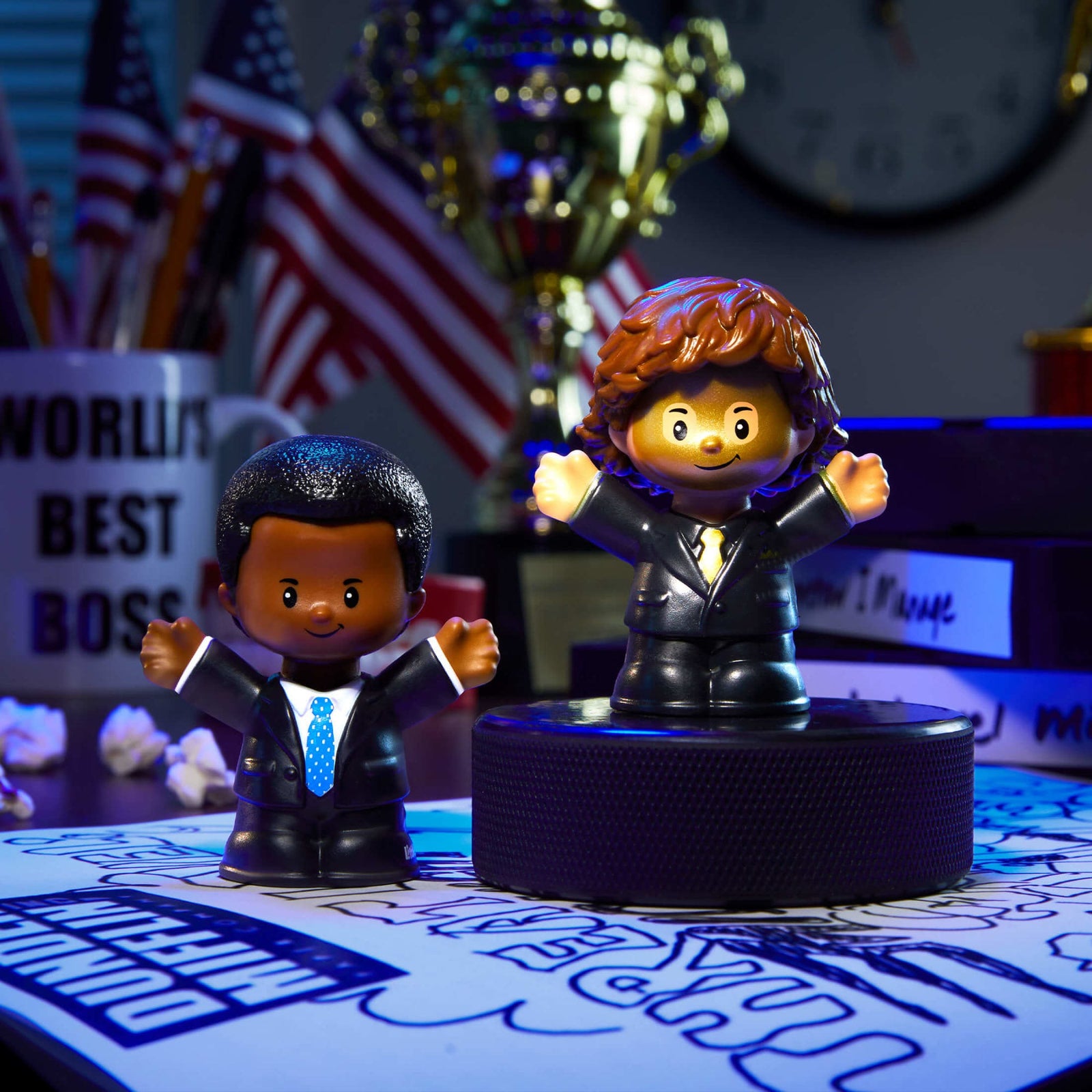 Little People Collector: The Office: Threat Level Midnight Toys & Games Mattel