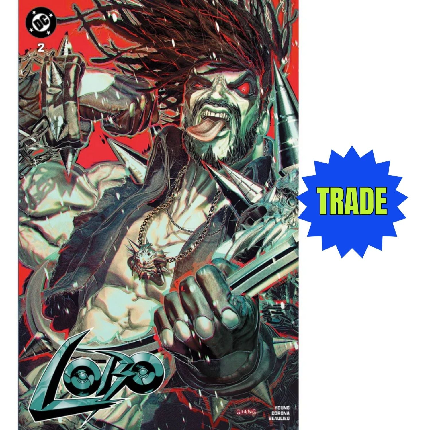 Lobo: #2 [John Giang Shopville Exclusive CVR] 2026 Comics DC Comics