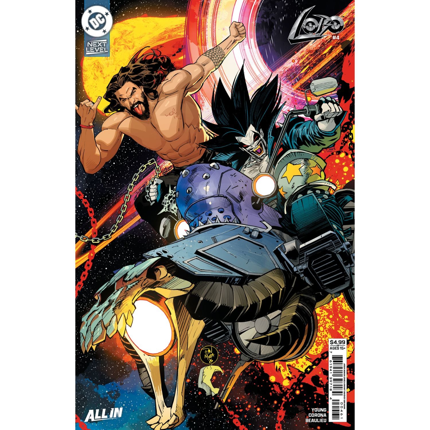 Lobo: #4 [Dan Mora CVR F] 2026 Comics DC Comics