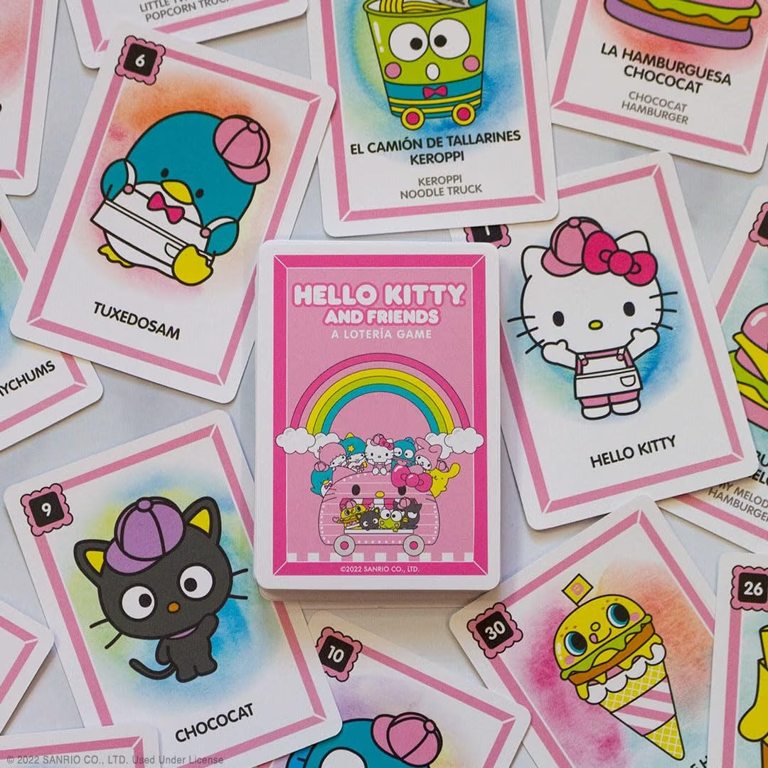 Loteria: Hello Kitty and Friends Edition [Board Game, 2-12 Players] Board Game OPGames