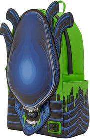 Loungefly: Alien Xenomorph Cosplay Glow Full Size Backpack Clothing and Apparel Loungefly
