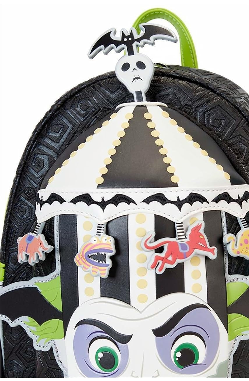 Loungefly: Beetlejuice Carousel Hat Light Up Cosplay Mini Backpack Clothing and Apparel Loungefly