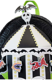 Loungefly: Beetlejuice Carousel Hat Light Up Cosplay Mini Backpack Clothing and Apparel Loungefly