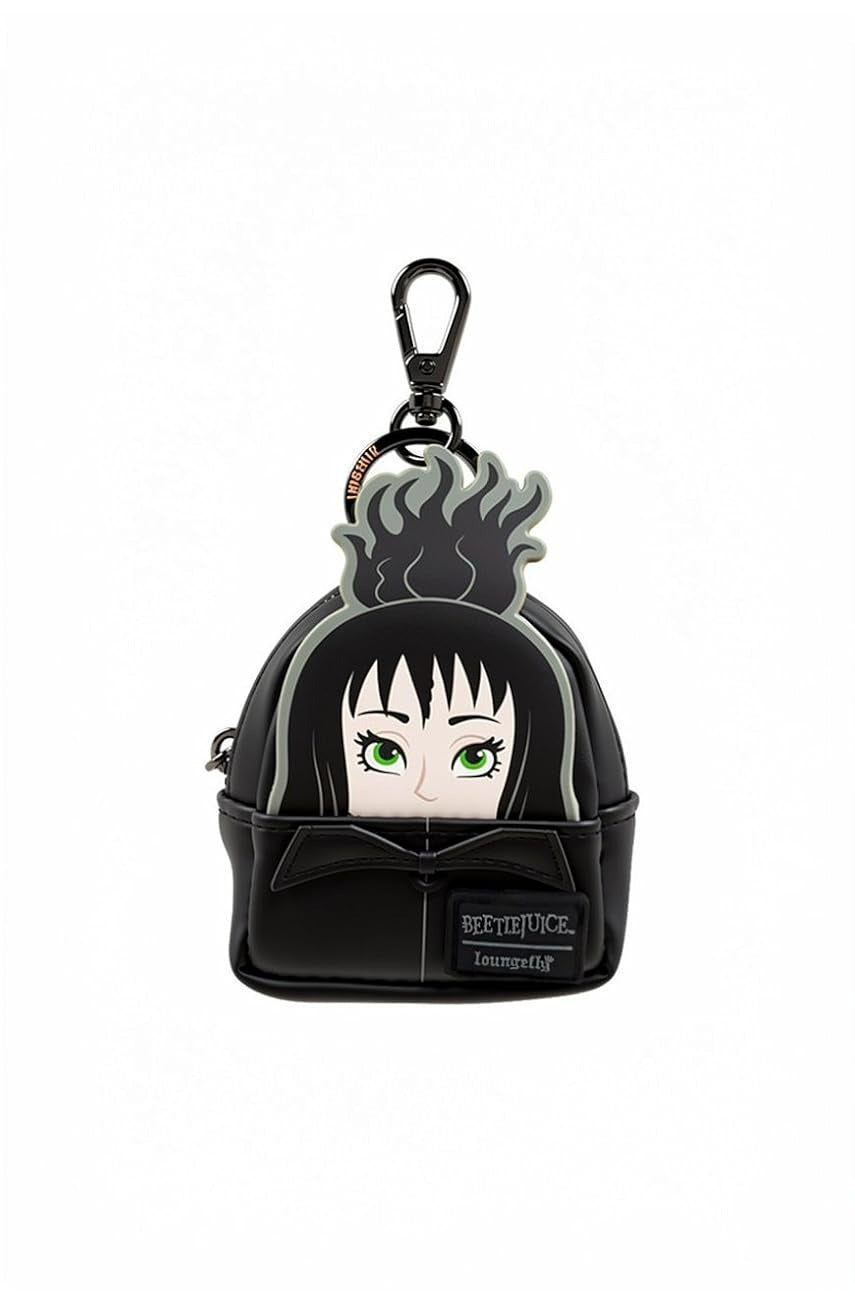 Loungefly: Beetlejuice Mystery Mini Backpack Keychain Charm Blind Box Clothing and Apparel Loungefly