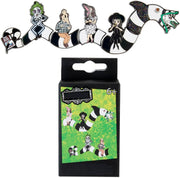 Loungefly: Beetlejuice Sandworm Puzzle Mystery Box Pins Clothing and Apparel Loungefly