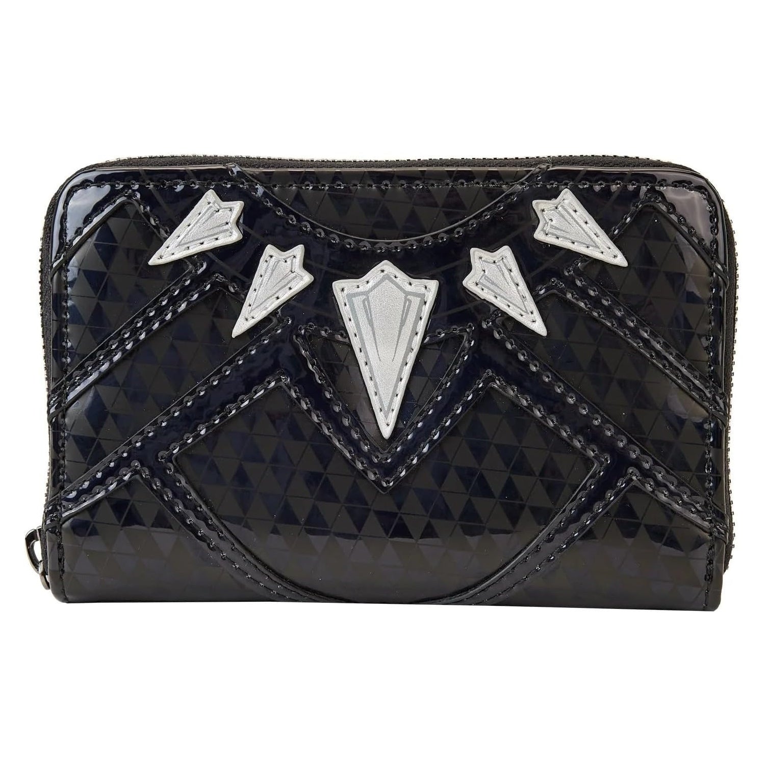 Loungefly: Black Panther Shine Black - Zip Around Purse Clothing and Apparel Loungefly