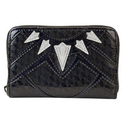 Loungefly: Black Panther Shine Black - Zip Around Purse Clothing and Apparel Loungefly