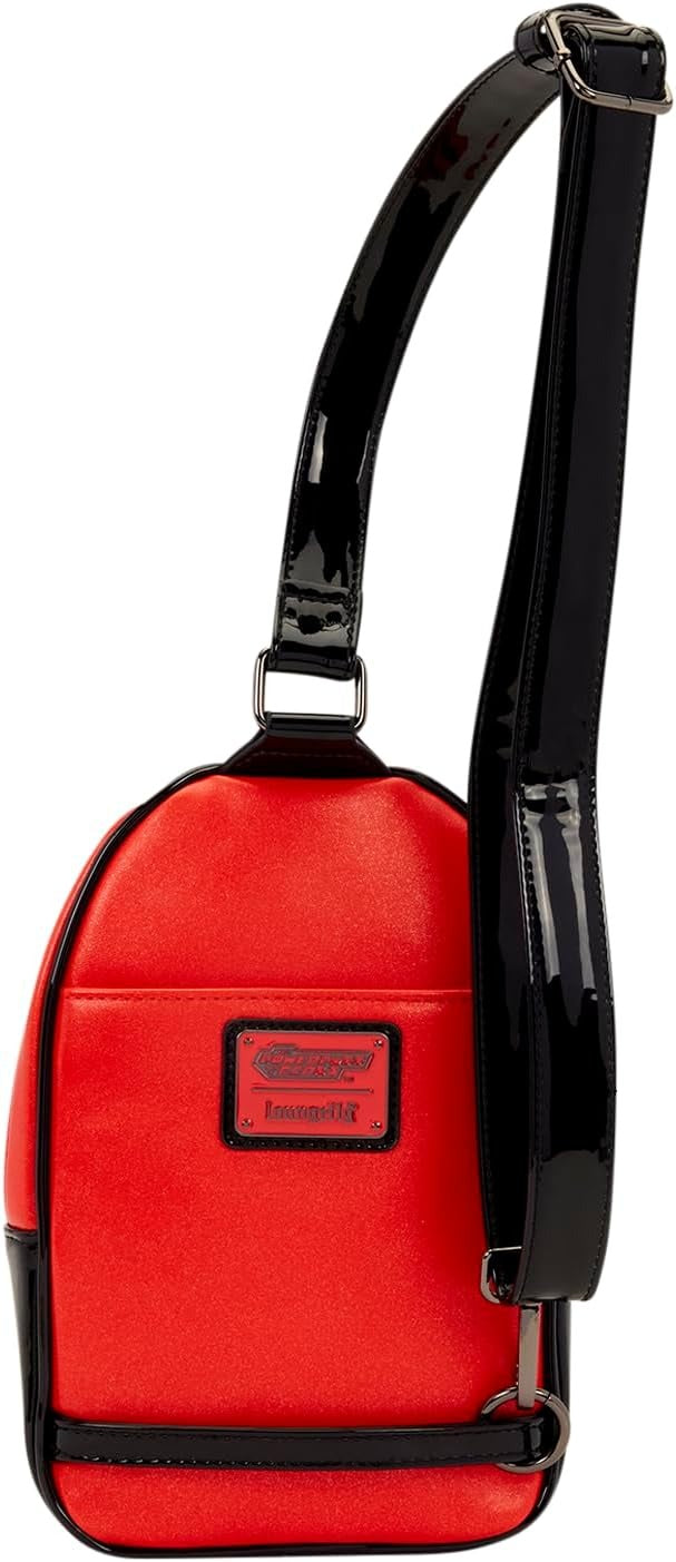 Loungefly: CN Power Puff Girls - Him Sling Crossbody Bag Clothing and Apparel Loungefly