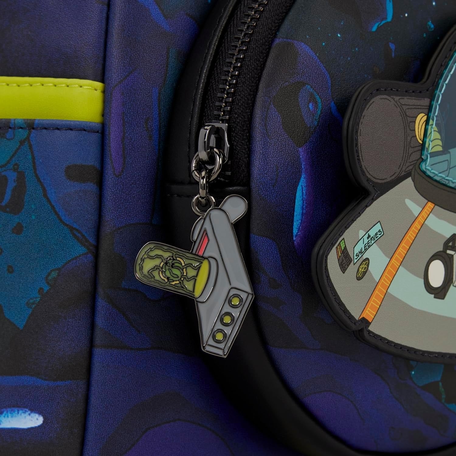 Loungefly CN Rick and Morty: Space Cruiser Mini Backpack Clothing and Apparel Loungefly