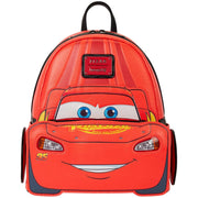 Loungefly: Cars 20th Anniversary Lightning McQueen Cosplay Light-Up Lenticular Mini Backpack Clothing and Apparel Loungefly