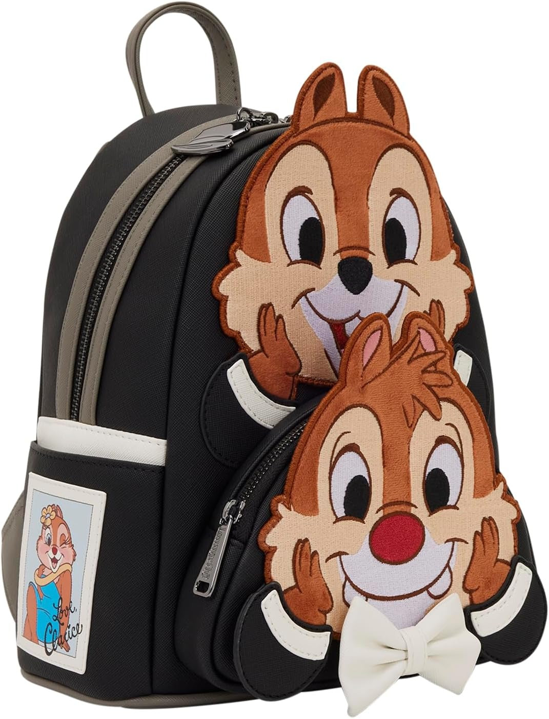 Loungefly: Chip and Dale Two Chips and A Miss Mini Backpack Clothing and Apparel Loungefly