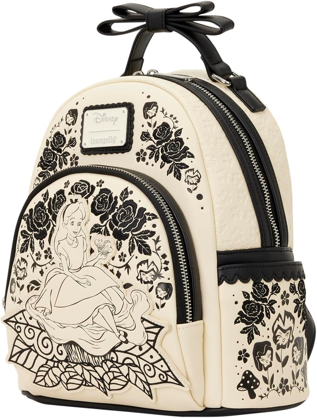 Loungefly Disney: Alice In Wonderland Mini Backpack Clothing and Apparel Loungefly
