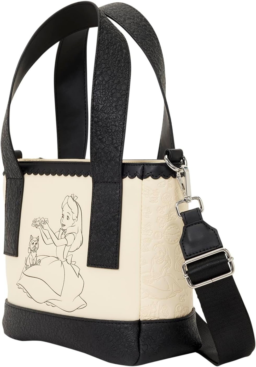 Loungefly: Disney Alice In Wonderland Tote Bag Clothing and Apparel Loungefly