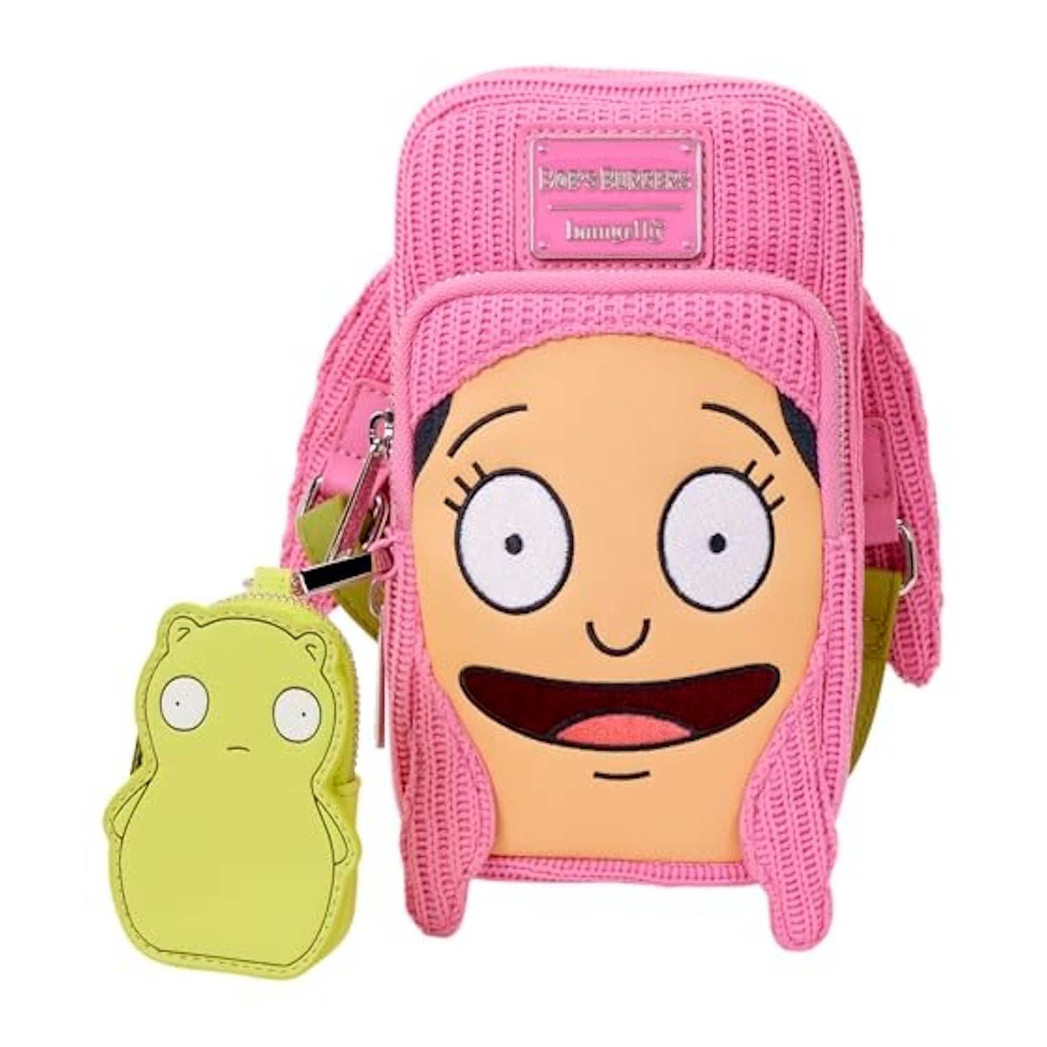 Loungefly: Disney Bobs Burgers Louise Sling Bag Clothing and Apparel Loungefly