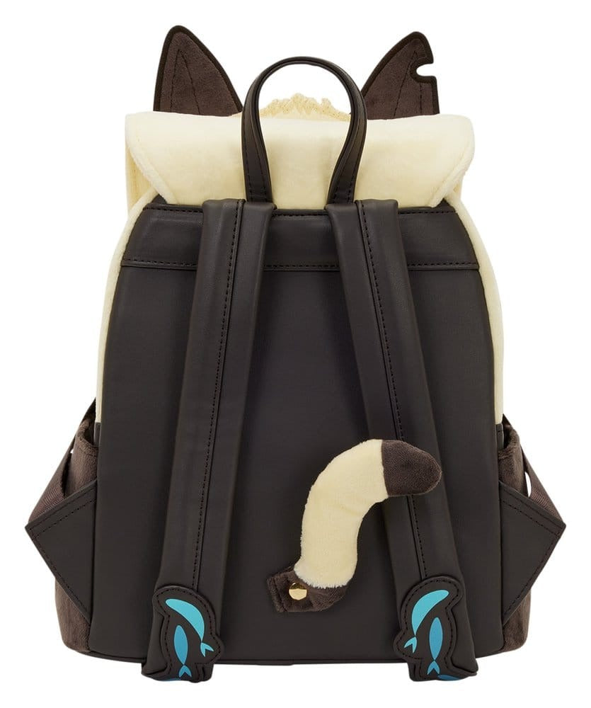 Loungefly: Disney Dogs and Cats Machiavelli Mini Backpack Clothing and Apparel Loungefly