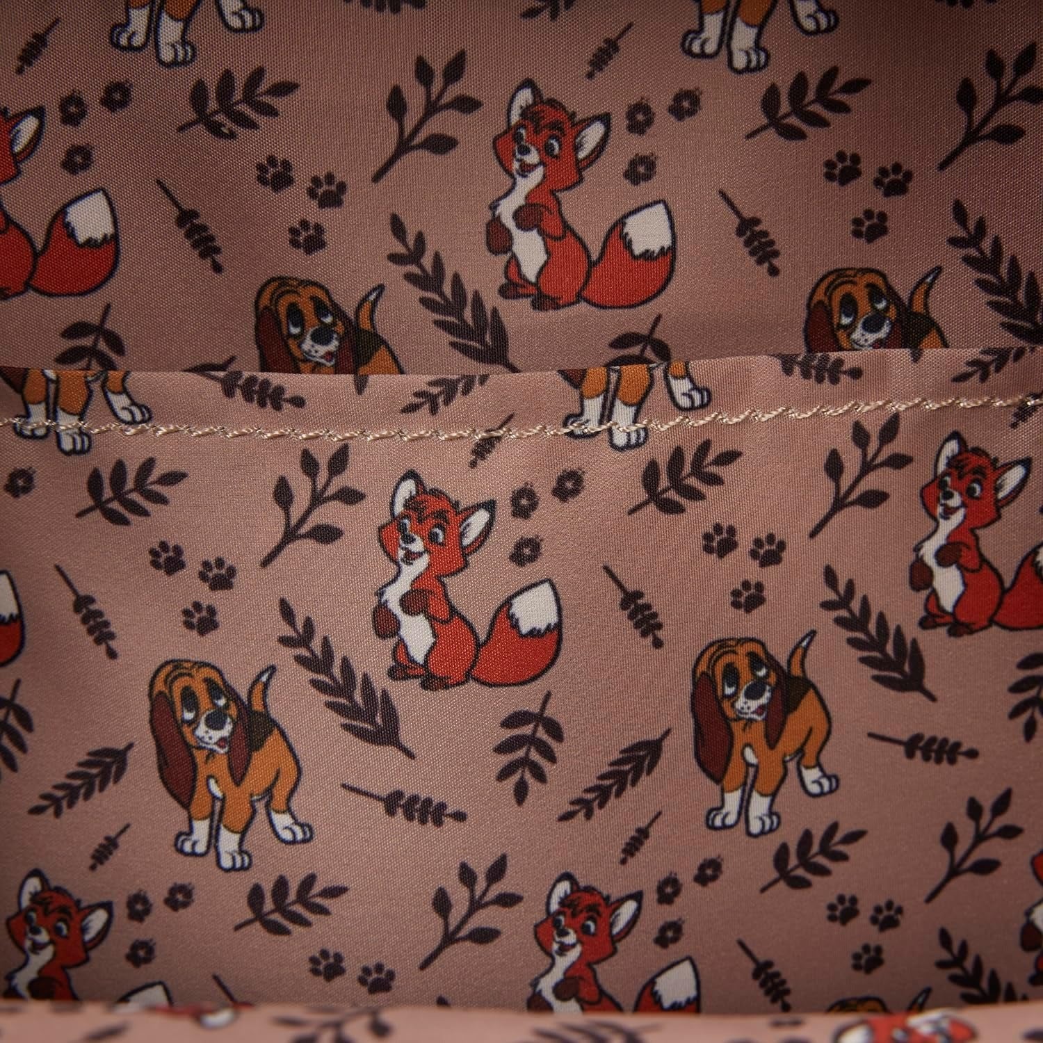 Loungefly Disney: Fox and the Hound - Mini Backpack Clothing and Apparel Loungefly