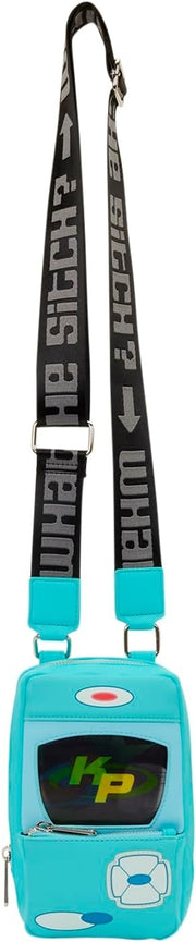 Loungefly Disney: Kim Possible - Kimmunicator Sling Bag Clothing and Apparel Loungefly