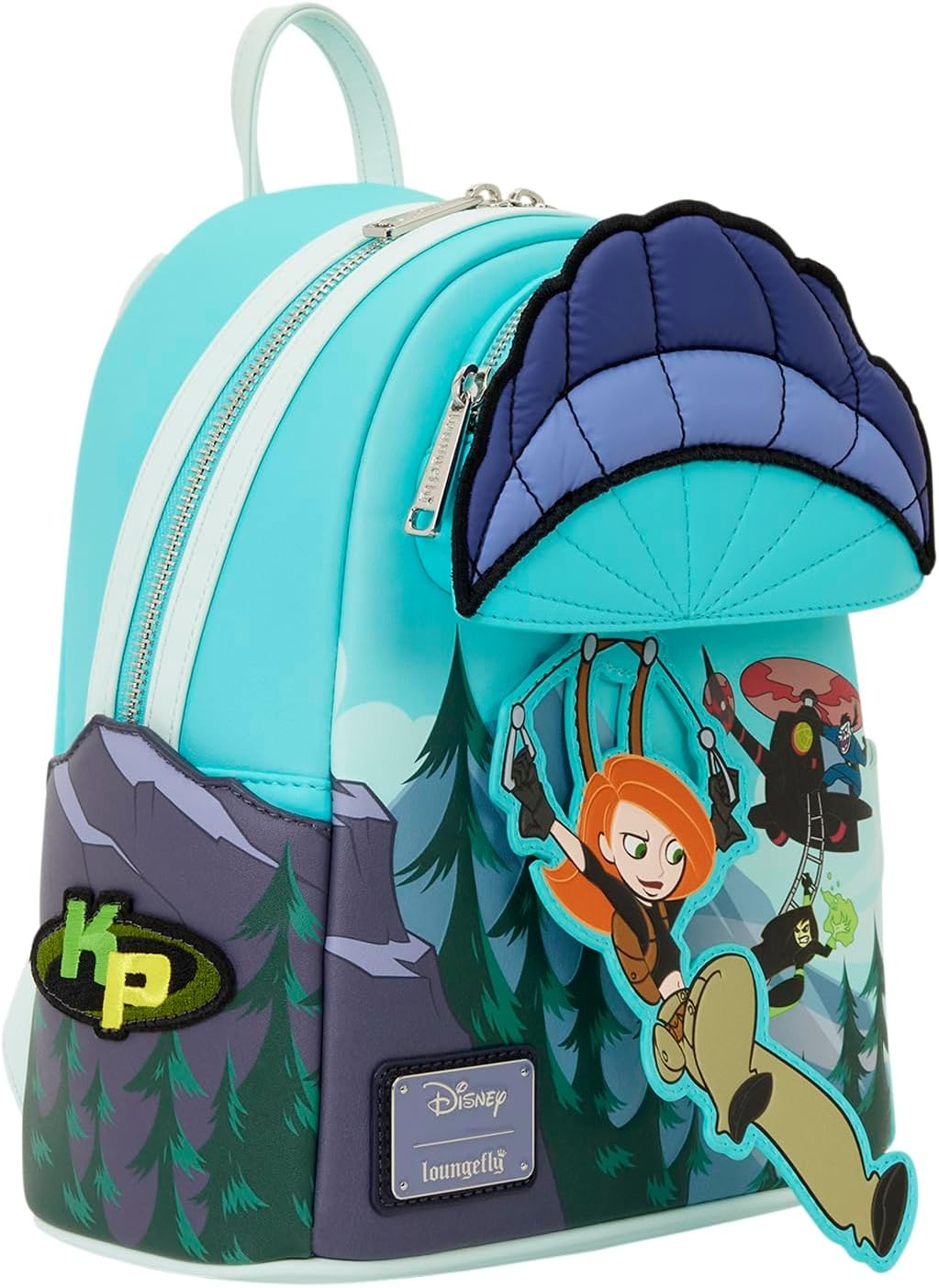 Loungefly: Disney Kim Possible Mini Backpack Clothing and Apparel Loungefly