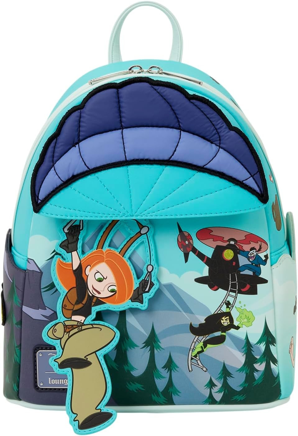 Loungefly: Disney Kim Possible Mini Backpack Clothing and Apparel Loungefly