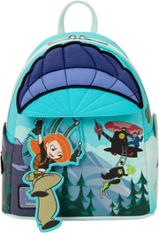 Loungefly: Disney Kim Possible Mini Backpack Clothing and Apparel Loungefly