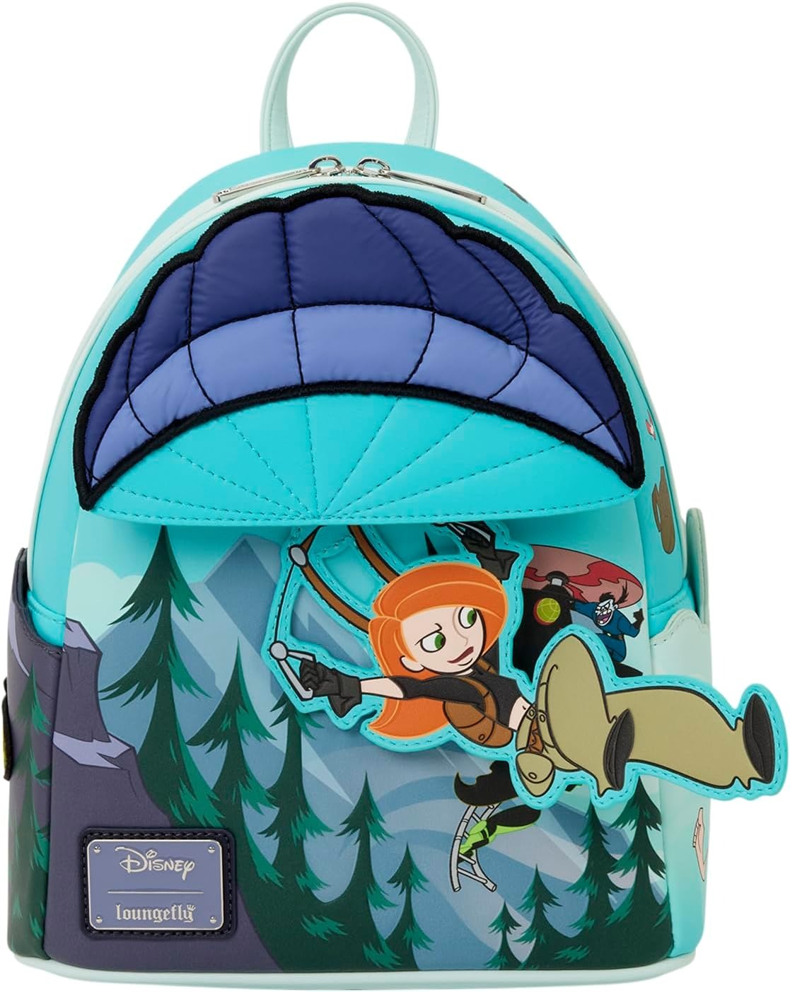 Loungefly: Disney Kim Possible Mini Backpack Clothing and Apparel Loungefly