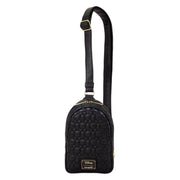 Loungefly Disney: Mickey Silhouette Convertible Sling Bag Clothing and Apparel Loungefly