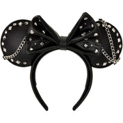 Loungefly: Disney Minnie Studded Ears Headband Clothing and Apparel Loungefly