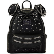 Loungefly: Disney Minnie Studs and Chains Mini Backpack Clothing and Apparel Loungefly