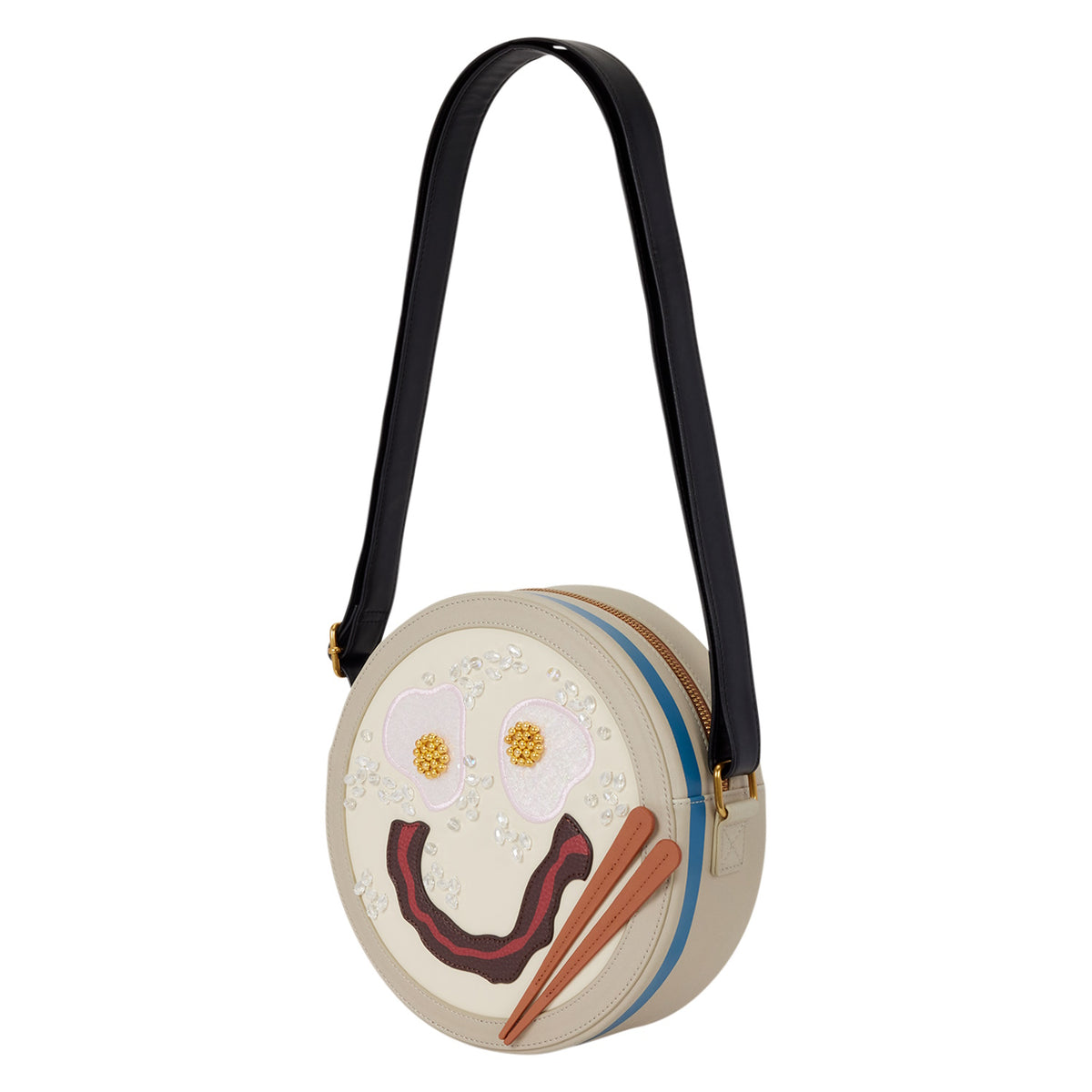 Loungefly: Disney Mulan Congee Smiley Face Crossbody Bag Clothing and Apparel Loungefly