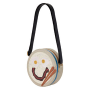 Loungefly: Disney Mulan Congee Smiley Face Crossbody Bag Clothing and Apparel Loungefly