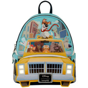 Loungefly: Disney Oliver And Company Taxi Scene Mini Backpack Clothing and Apparel Loungefly