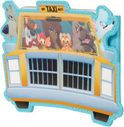 Loungefly: Disney Oliver and Company Taxi Scene Wallet Clothing and Apparel Loungefly
