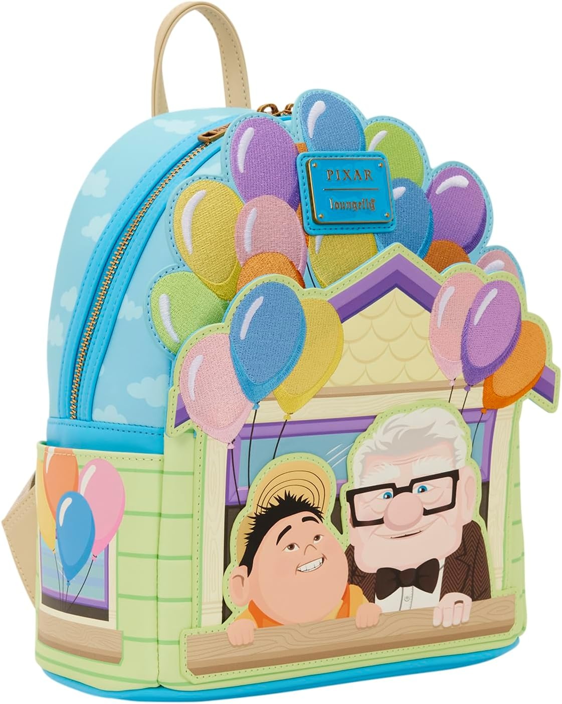 Loungefly: Disney Pixar Up - Carl and Russell Mini Backpack Clothing and Apparel Loungefly