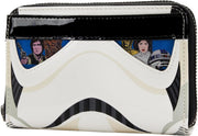 Loungefly Disney: Star Wars - Stormtrooper Zip Around Wallet Clothing and Apparel Loungefly