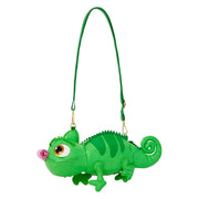 Loungefly Disney: Tangled - Pascal Figural Crossbody Bag Clothing and Apparel Loungefly