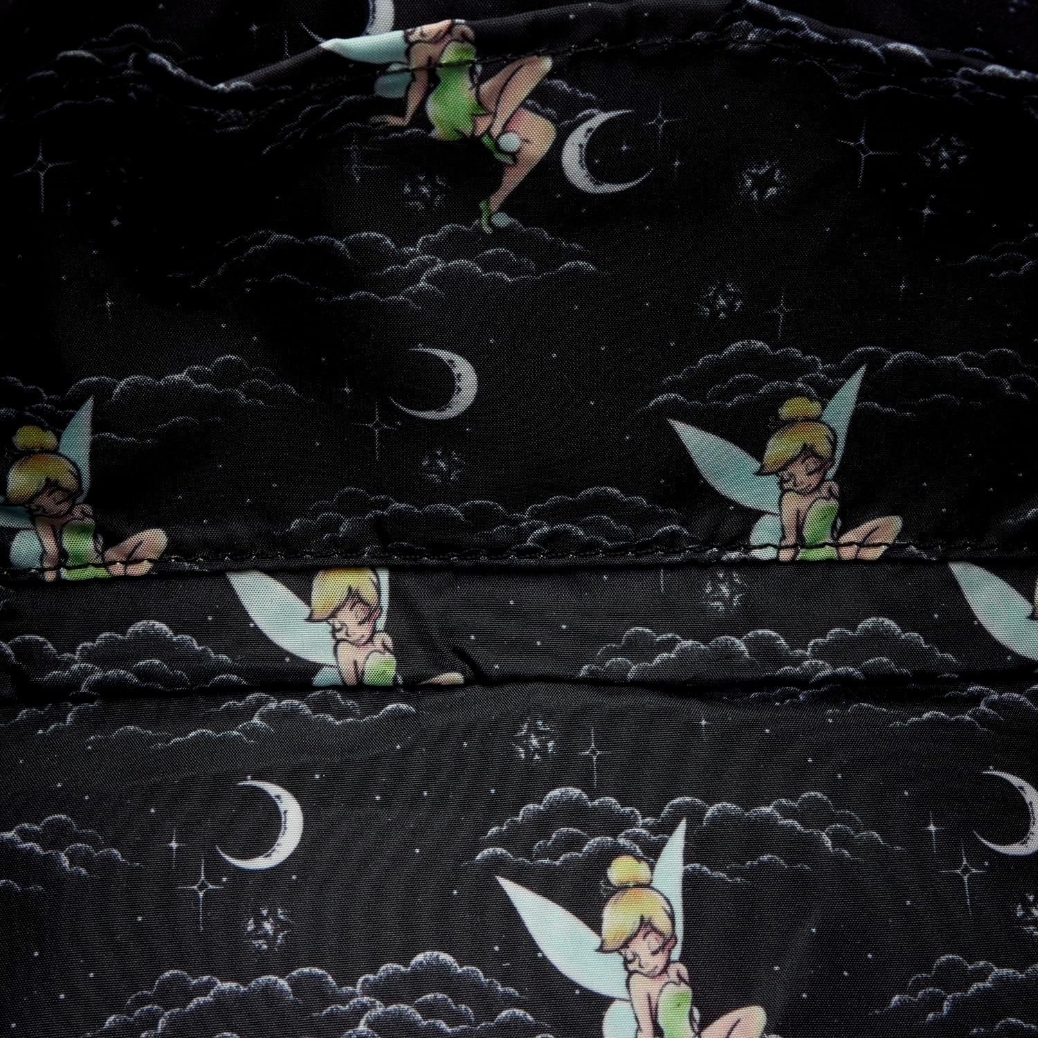 Loungefly: Disney - Tinkerbell Pixie Dust Crossbody Bag Clothing and Apparel Loungefly