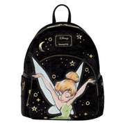 Loungefly: Disney - Tinkerbell Pixie Dust Velvet Mini Backpack Clothing and Apparel Loungefly