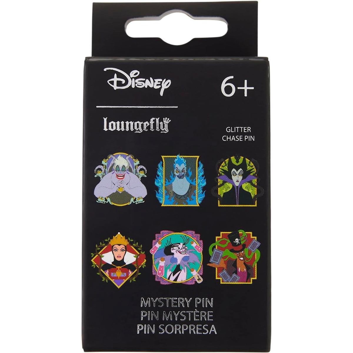 Loungefly: Disney Villains Framed Mystery Pin