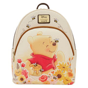 Loungefly: Disney Winnie The Pooh Mid Size Backpack Clothing and Apparel Loungefly