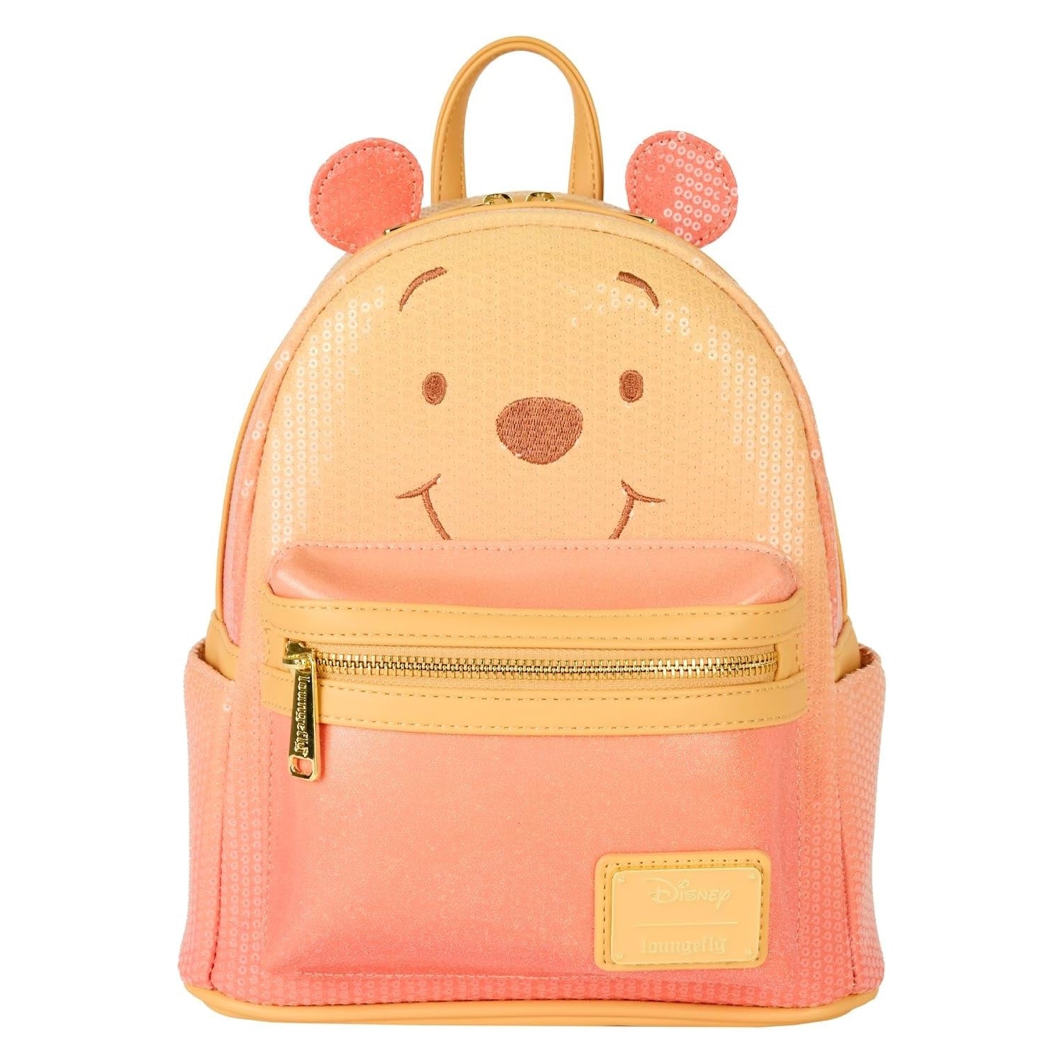 Loungefly: Disney - Winnie the Pooh All That Glitters Mini Backpack Clothing and Apparel Loungefly