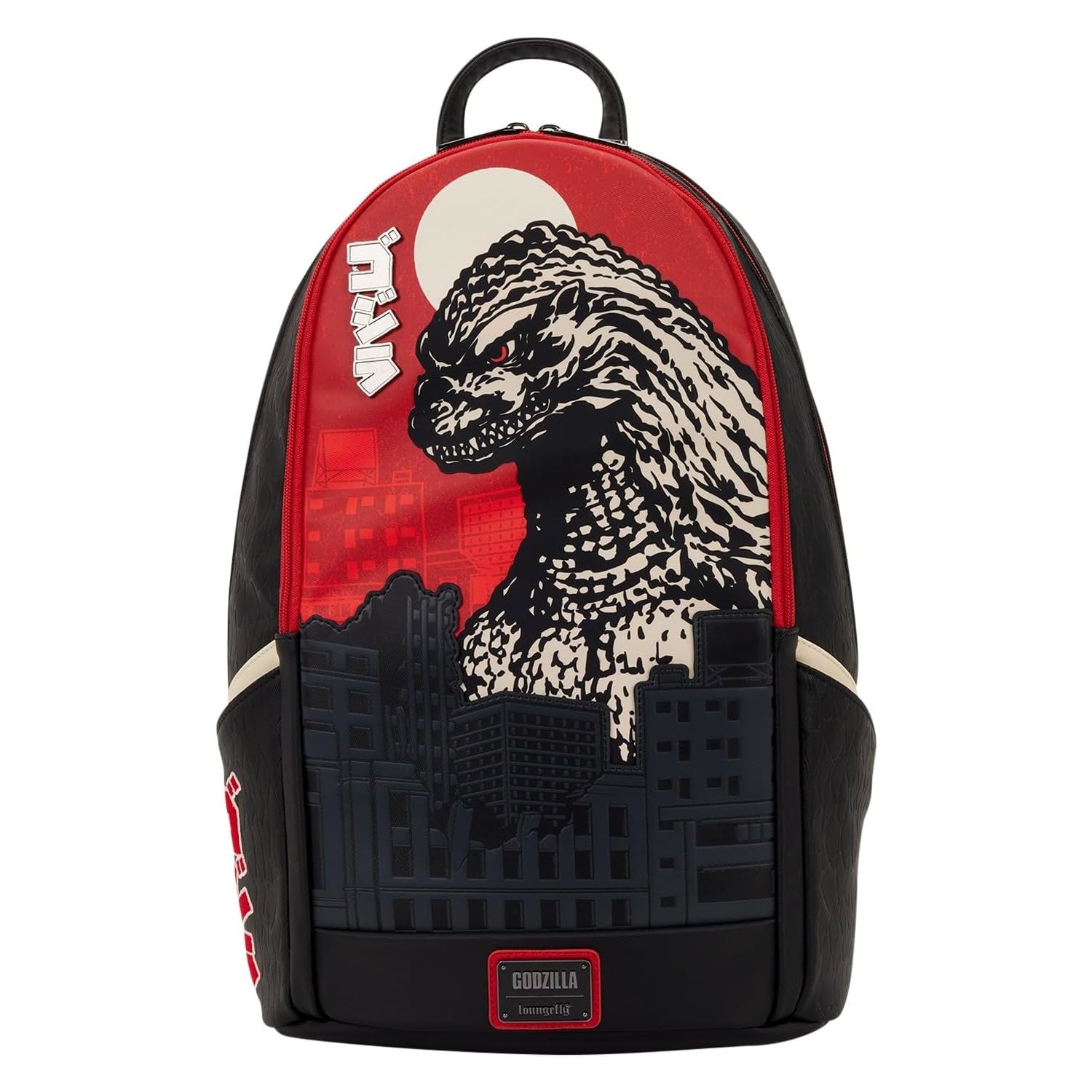 Loungefly Godzilla: Full-Size Backpack Clothing and Apparel Loungefly
