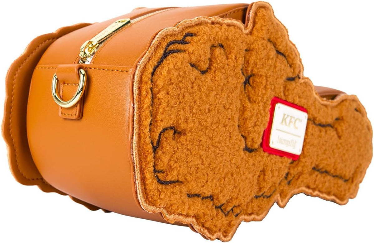 Loungefly: KFC Drumstick Crossbody Bag Clothing and Apparel Loungefly